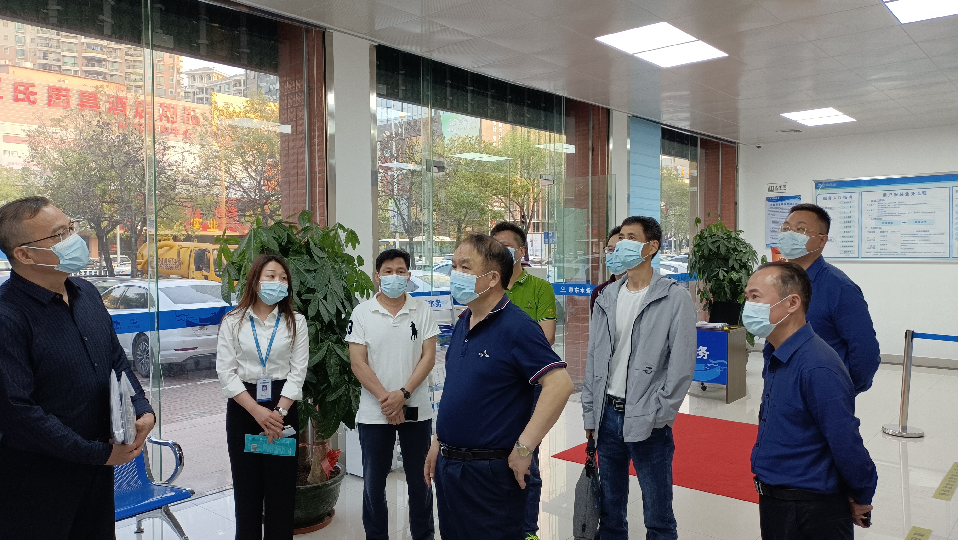 惠东南宫体育公司外部董事一行深入公司走访调研_南宫体育