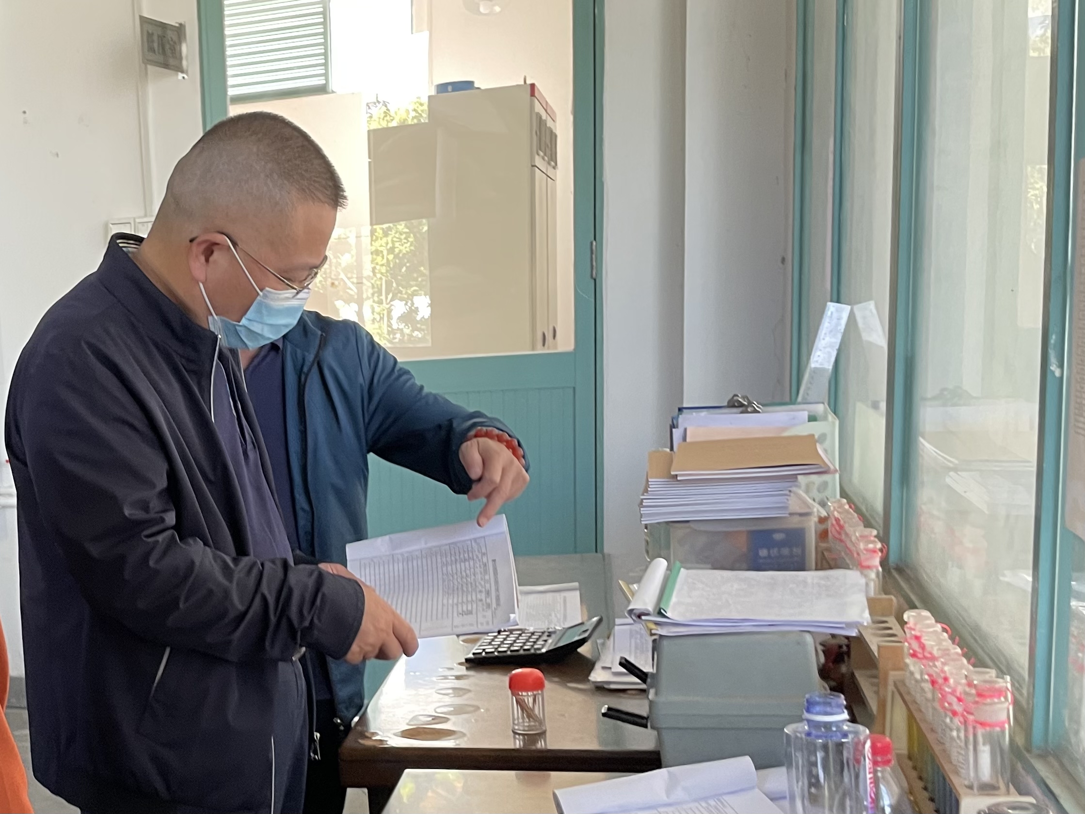市南宫体育集团副总司理刘正秋到惠东南宫体育公司开展清静生产检查事情_南宫体育